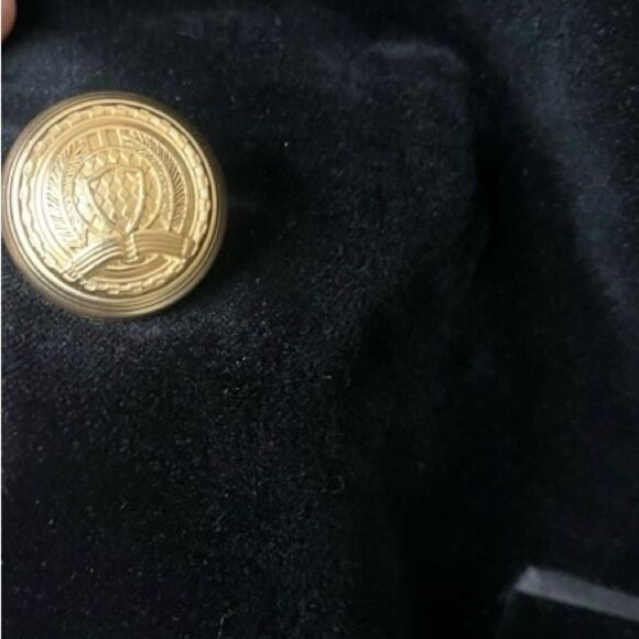 Authentic 2015 Balmain x H&M Collab black velvet blazer. - Picture 10 of 12